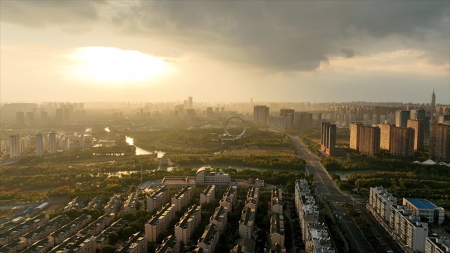 紫荆公园 黄昏