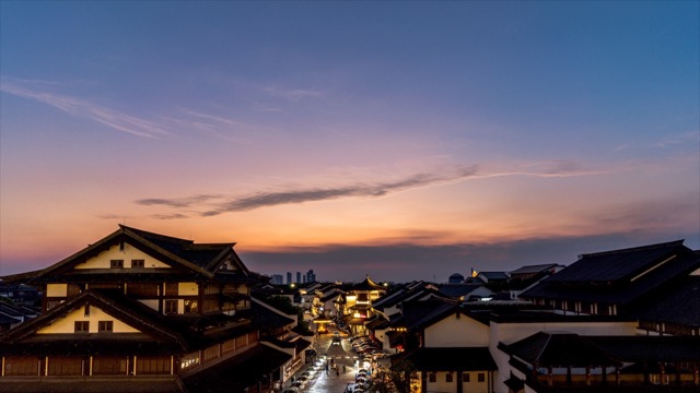 「武进」春秋淹城日夜过渡