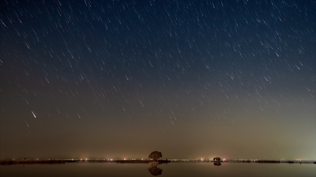 「金坛」长荡湖星轨