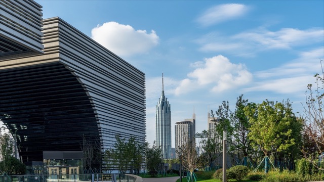 「新北」常州市民广场，传媒中心，市政府同
