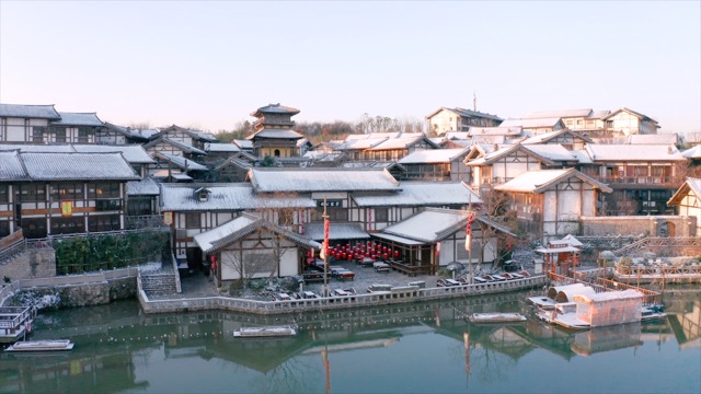 「金坛」东方盐湖城 雪景