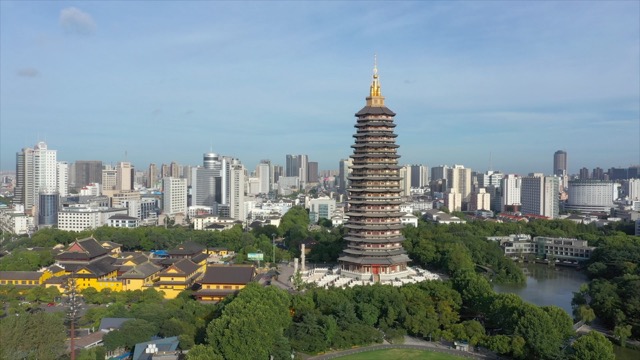 天宁宝塔 日景