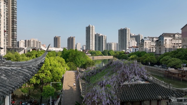 「钟楼」古运河周边，西瀛里文享桥