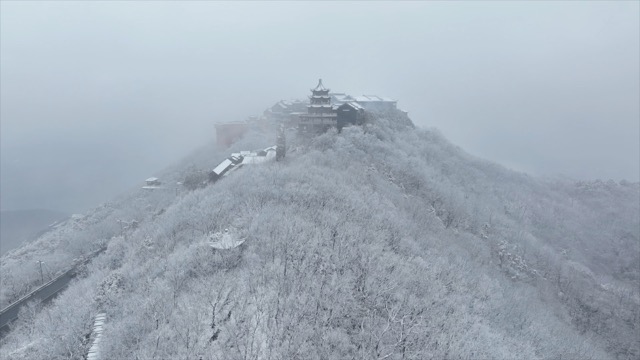 「金坛」茅山雪景