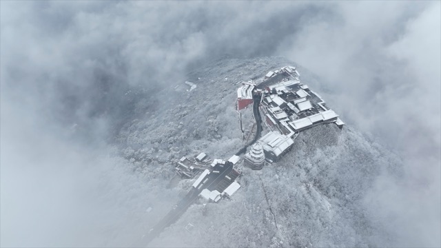 「金坛」茅山雪景