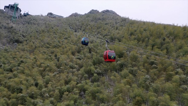 「溧阳」南山竹海观光缆车