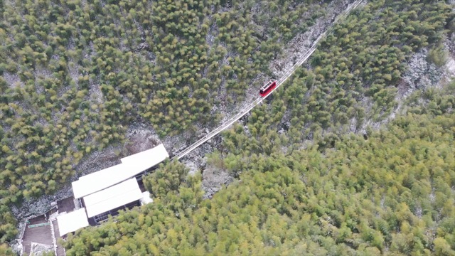 「溧阳」南山竹海观光缆车 