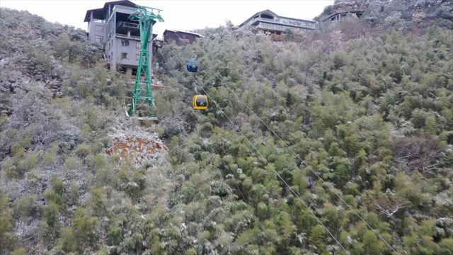 「溧阳」南山竹海观光缆车 