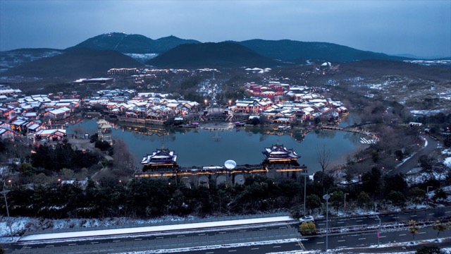 「金坛」东方盐湖城 雪景