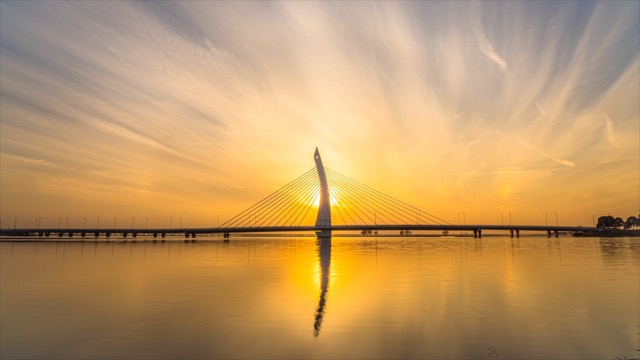 西太湖晚霞