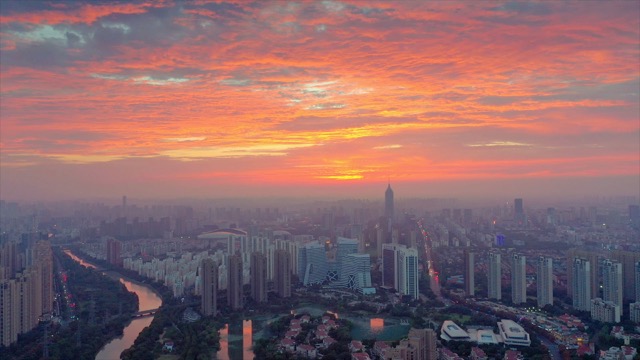 「新北」火烧云大景