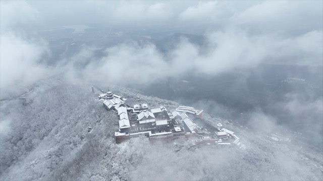 「金坛」茅山雪景