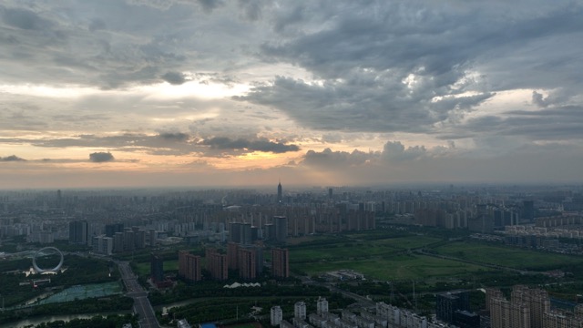 「天宁」城区云海大景