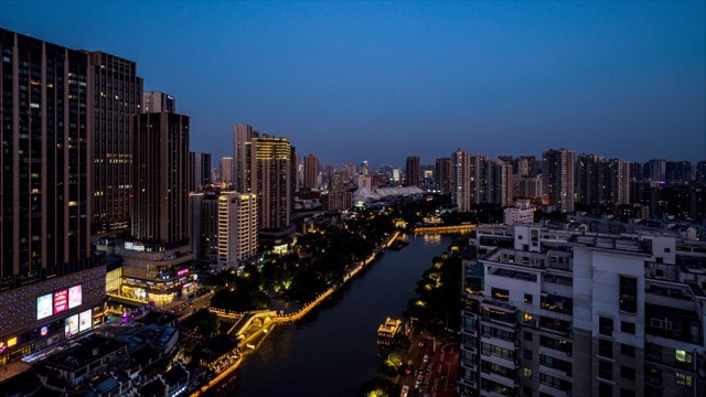 「钟楼」莱蒙都会夜景