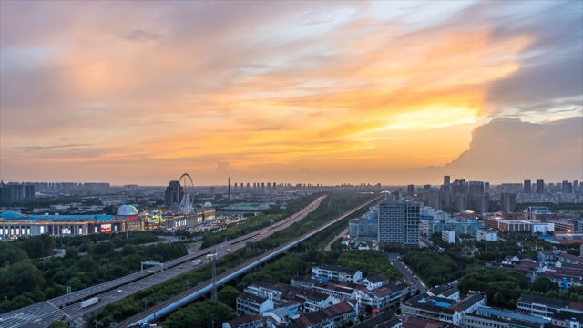 江南环球港 日转夜