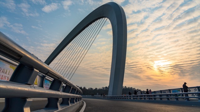 「溧阳」景詹河大桥