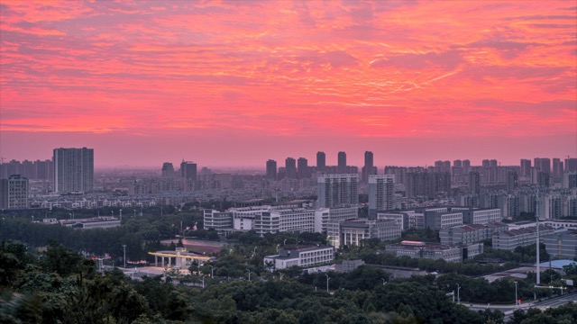 「溧阳」城市日出