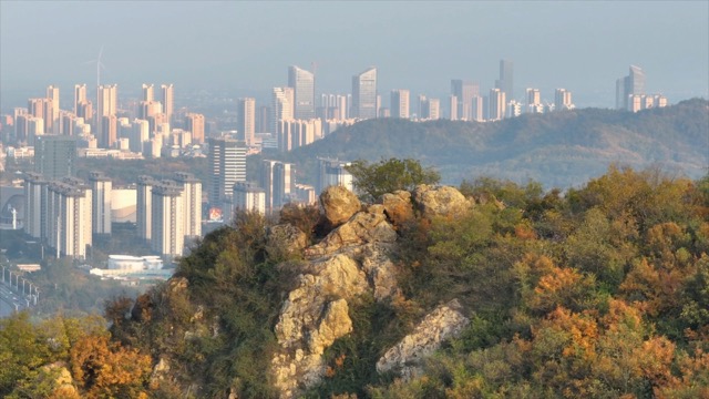 「溧阳」城市山体前景