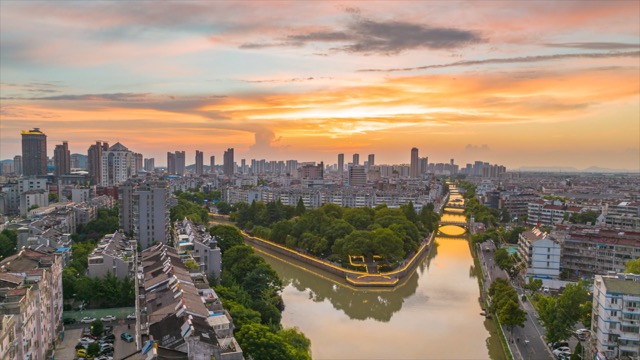 「溧阳」老城区城市风光
