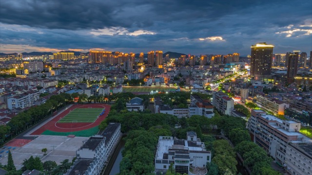 「溧阳」城市日转夜