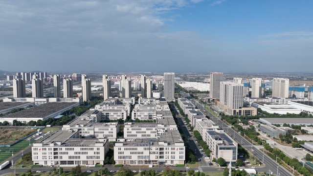 「溧阳」中关村创智园航拍大景