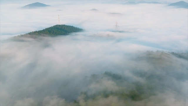「溧阳」天目湖源头平流雾