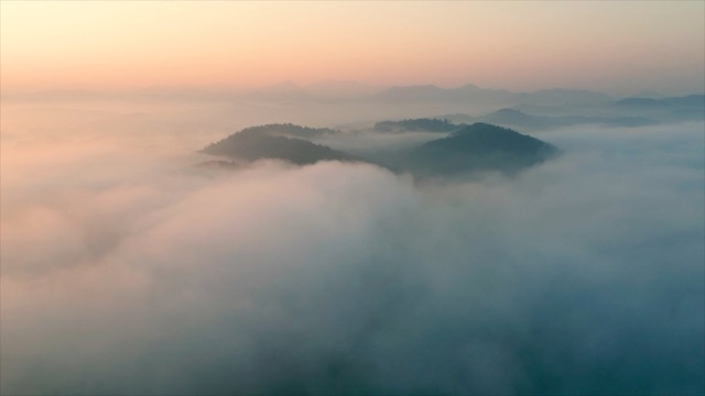「溧阳」山区平流雾