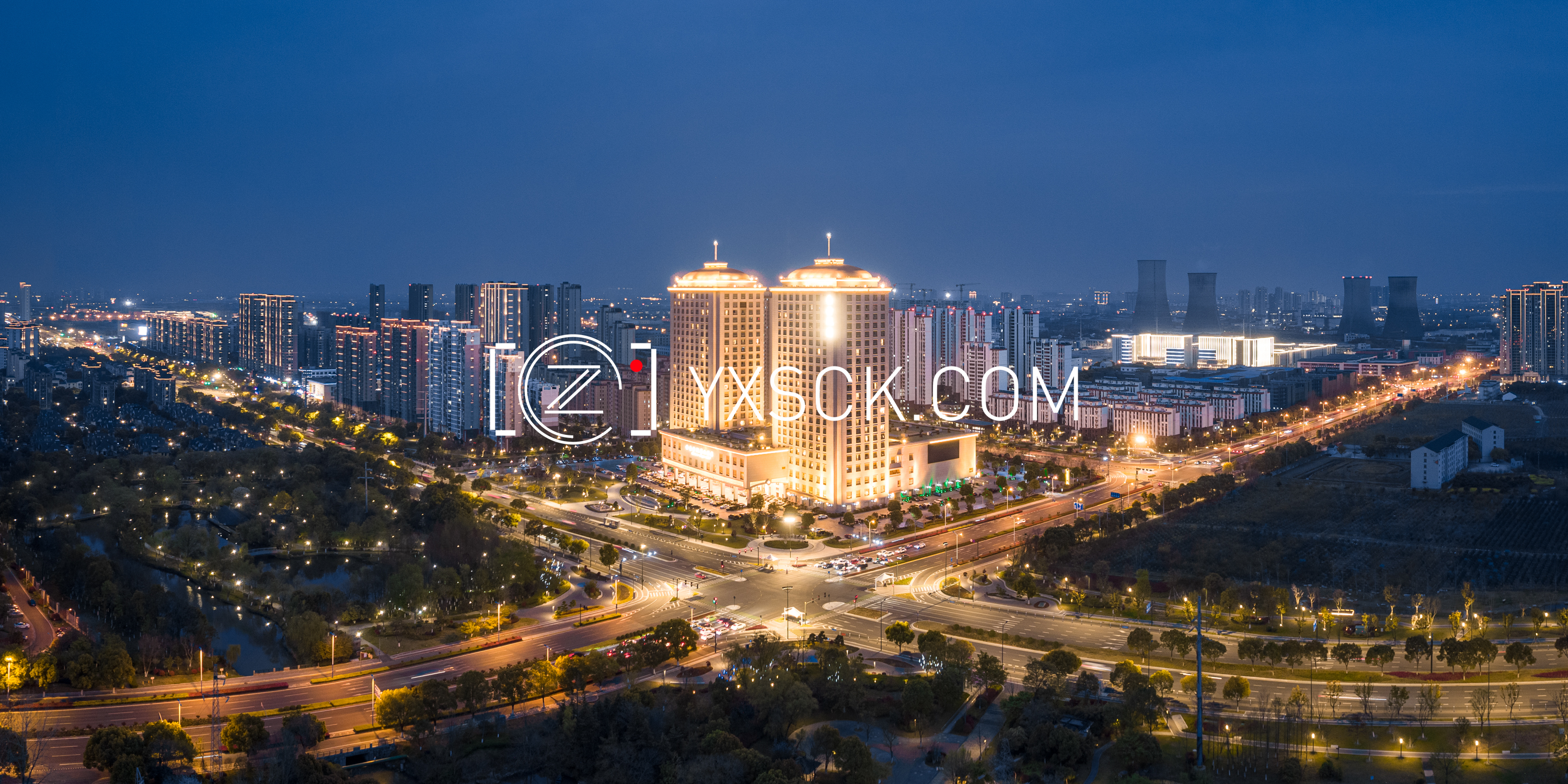 白金汉爵大酒店夜景