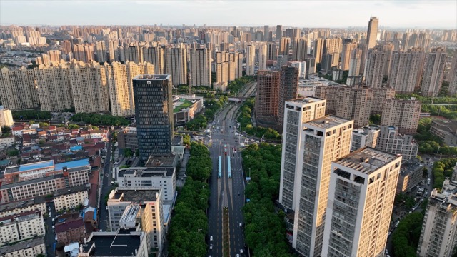 「新北」通江路飞龙路航拍