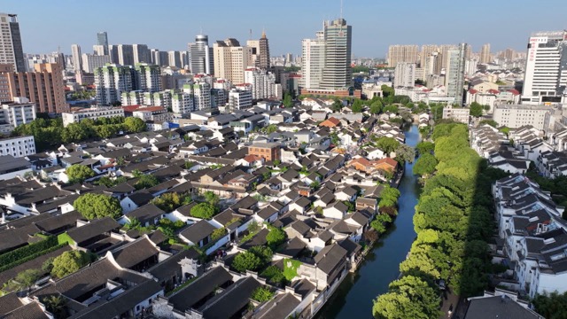 「天宁」青果巷航拍大景