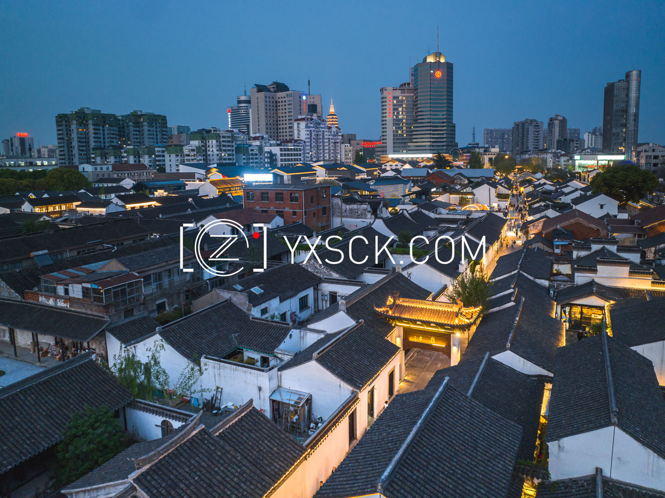 青果巷夜景