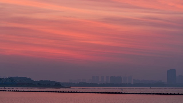 西太湖朝霞
