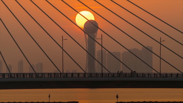 西太湖日落