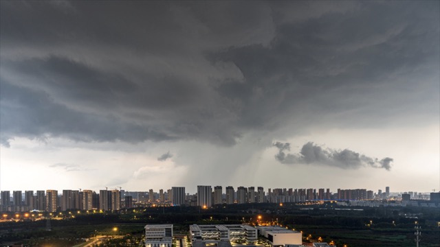 经开区 夏天强对流天气