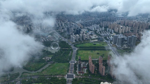 「天宁」市政府片区云端大景
