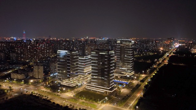 「天宁」金融商务区 夜景