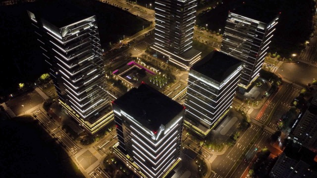 「天宁」金融大厦夜景