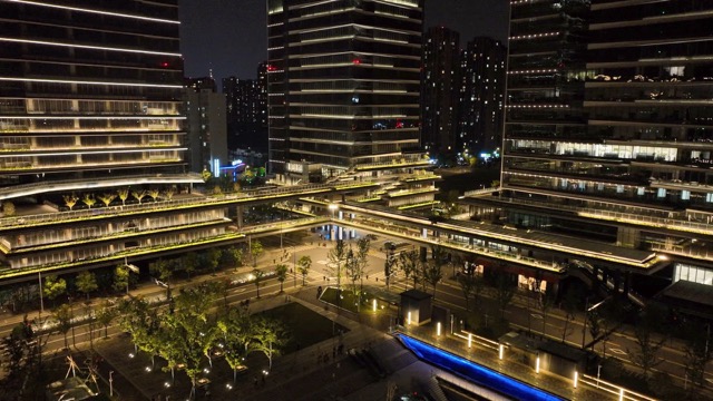 「天宁」金融商务区 夜景