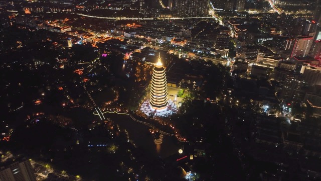 天宁寺夜景