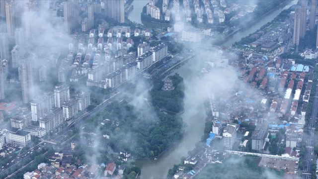 「天宁」东坡公园穿云航拍