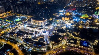 「新北」常州中华恐龙园 夜景
