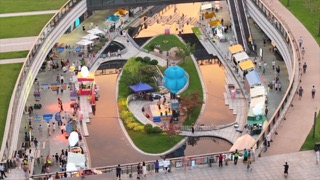 「新北」文化广场音乐会夜市