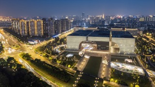 「新北」文化广场夜景