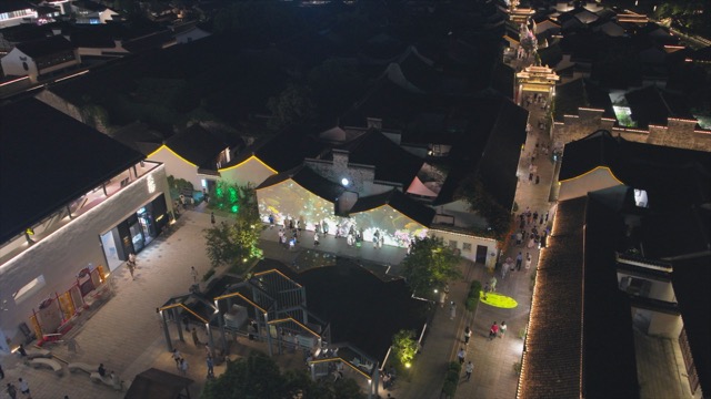 「天宁」青果巷夜景