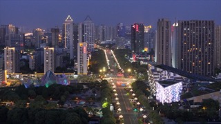 武进延政大道夜景