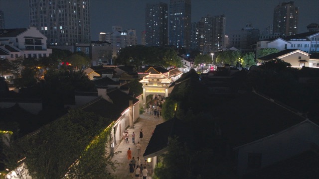 「天宁」青果巷夜景