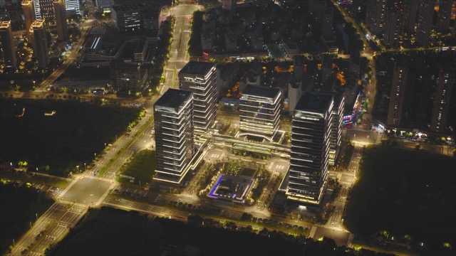 金融大厦夜景
