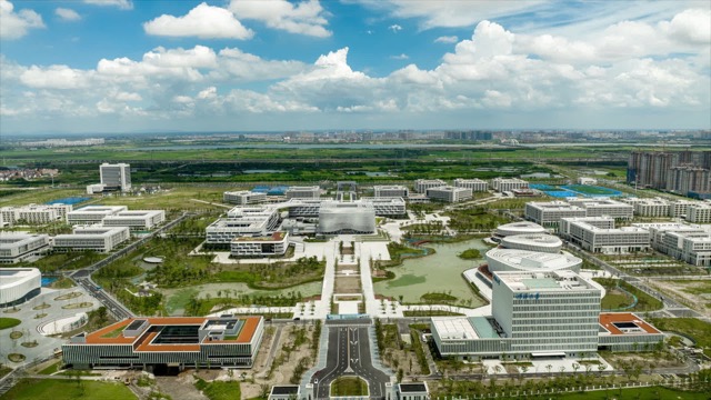 「金坛」河海大学大景延时