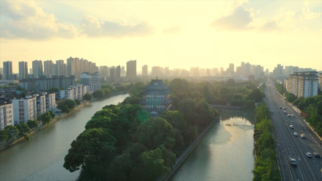 「天宁」东坡亭8K黄昏午后