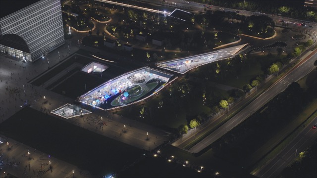 「新北」文化广场夜市